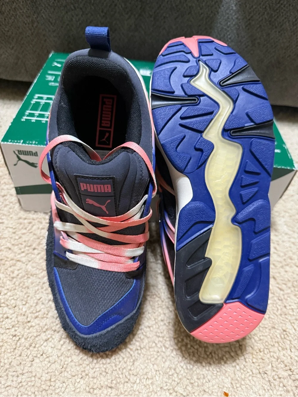 PUMA Blaze of Glory Psychedelic Pack Men's Shoes Sneakers 387576 02 New